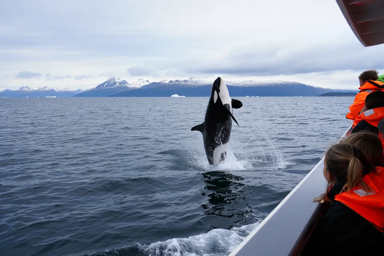 Avistamiento de Ballenas y Orcas